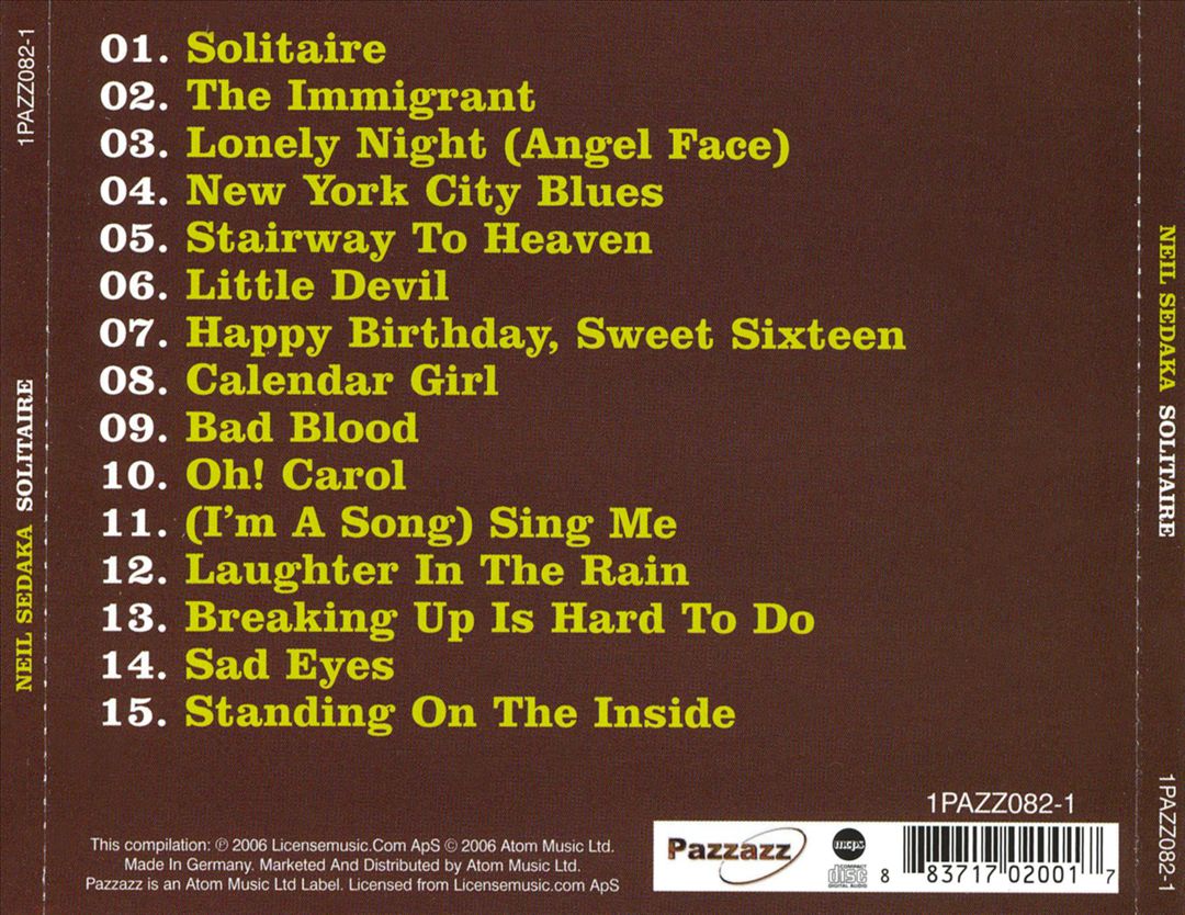Solitaire cover art