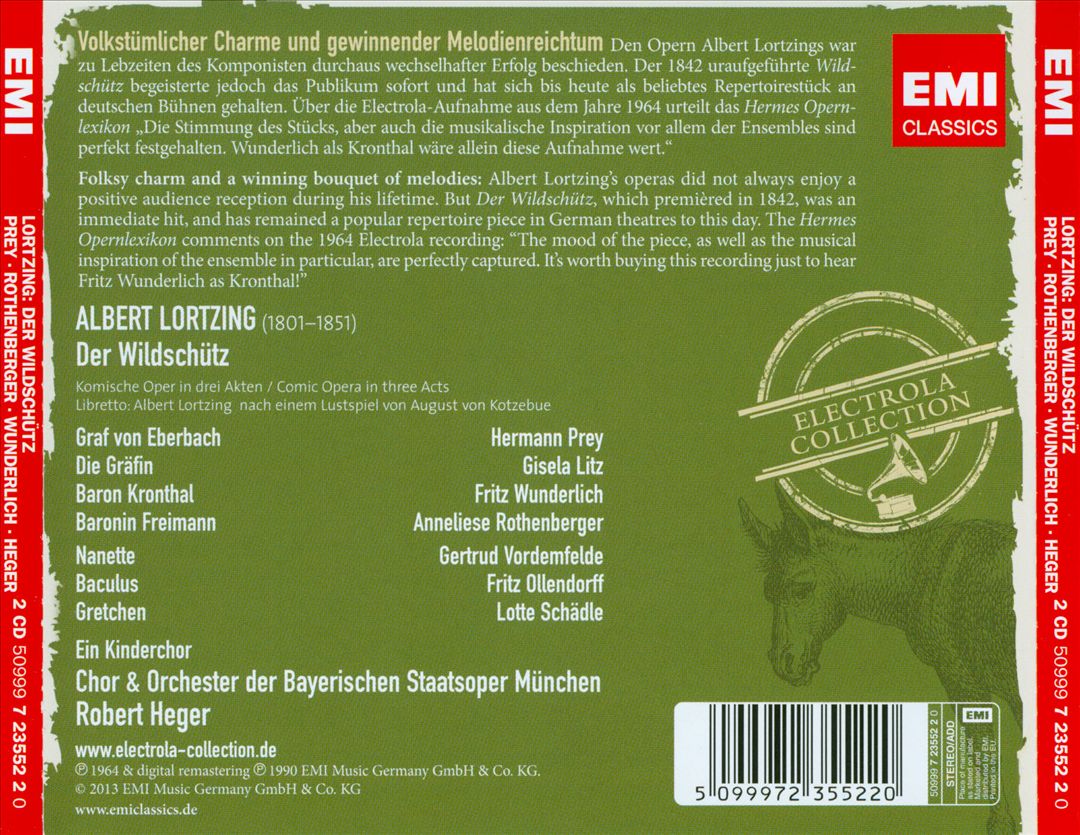 Lortzing: Der Wildschütz cover art