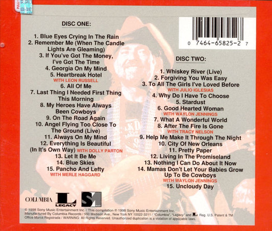 Very Best of Willie Nelson cover art