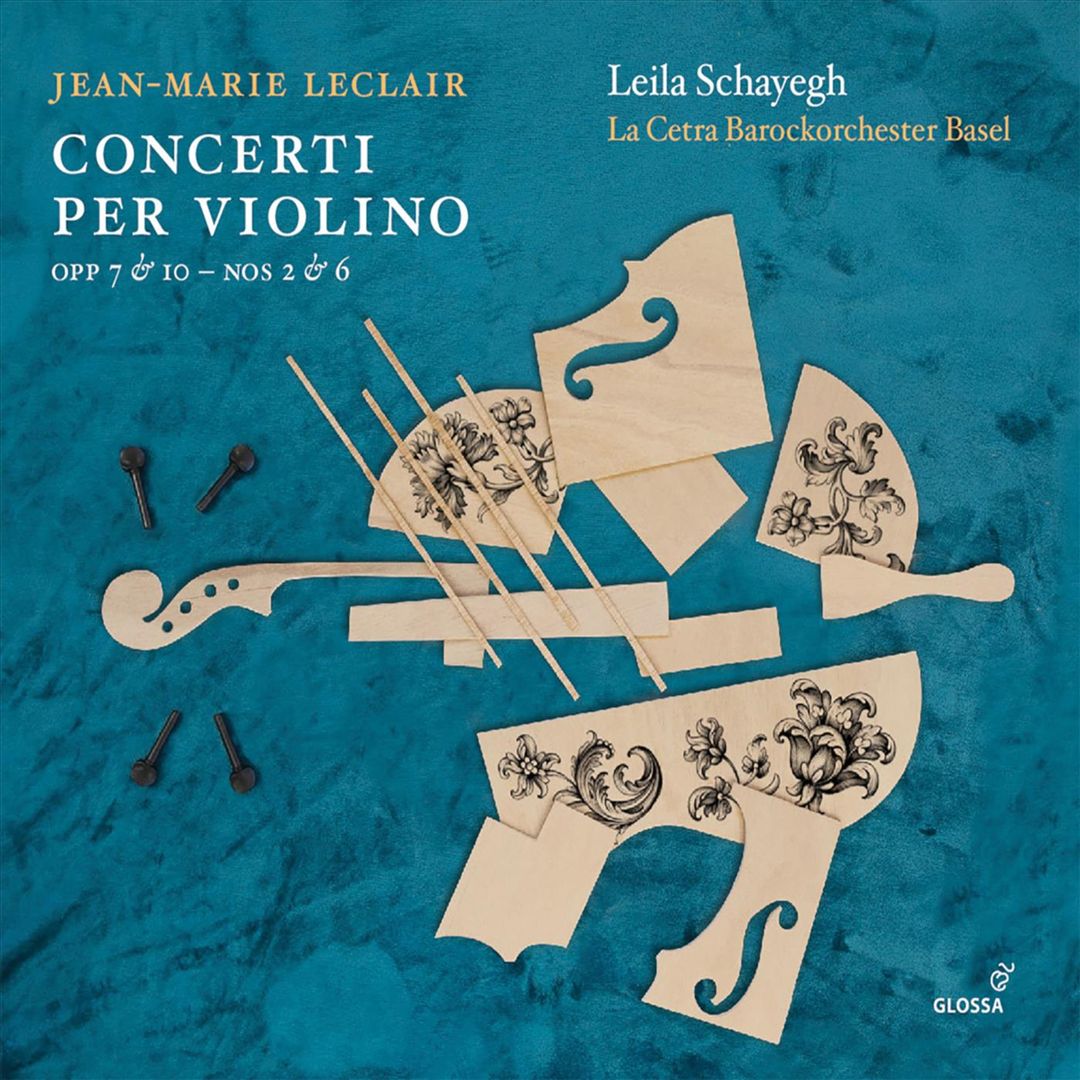 Jean-Marie Leclair: Concerti per Violino, Opp. 7 & 10 - Nos. 2 & 6 cover art