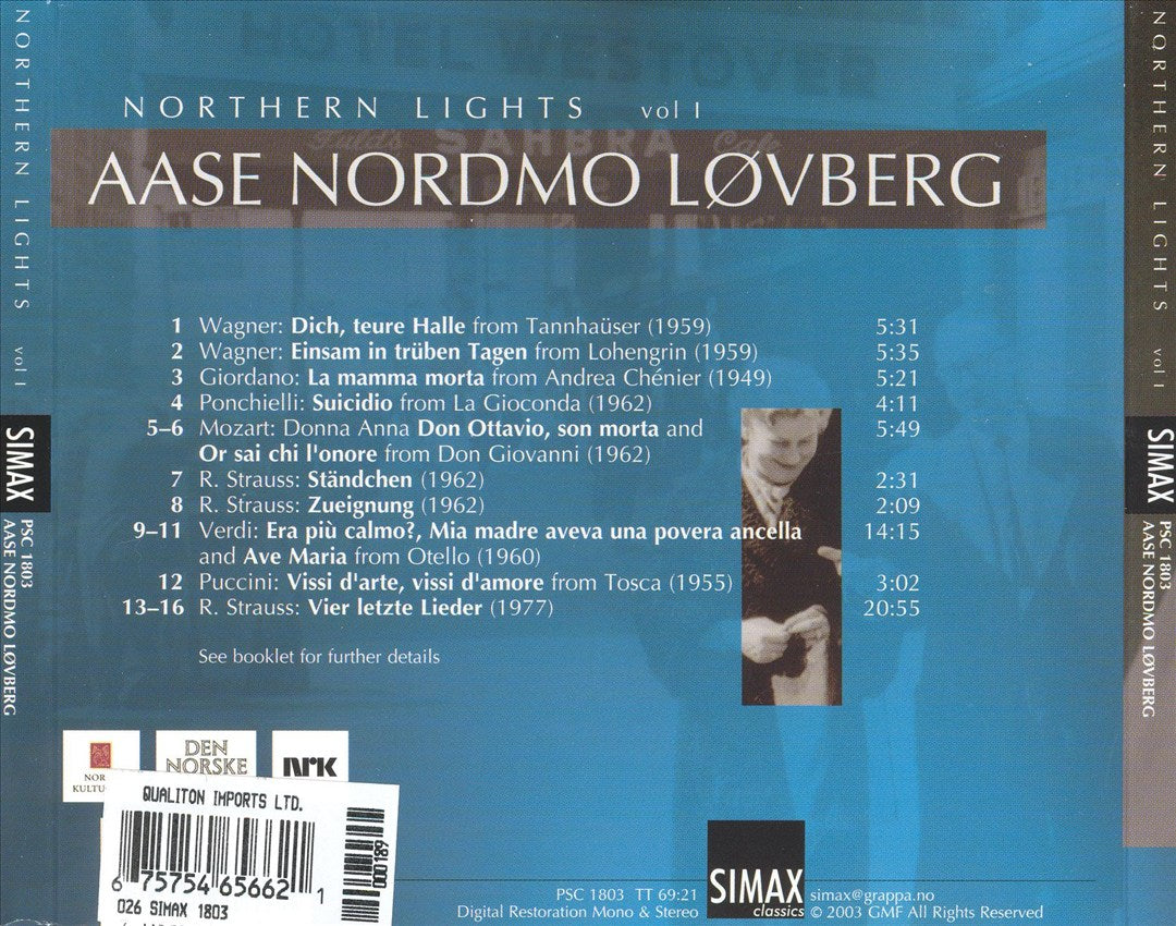 Northern Lights, Vol. 1: Aase Nordmo Løvberg cover art