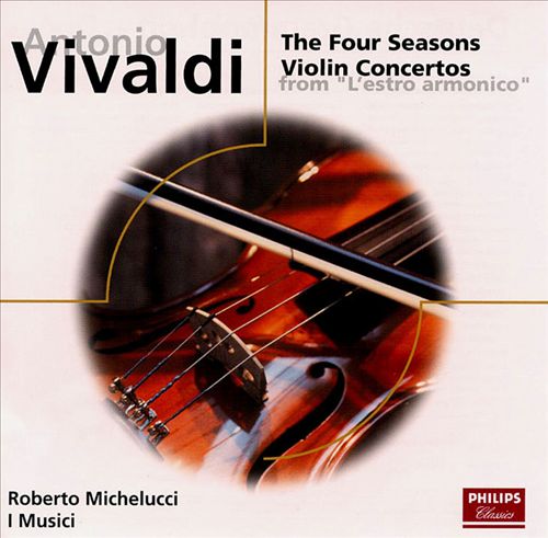 Vivaldi: The Four Seasons; Violin Concertos from "L'Estro Amonico" cover art