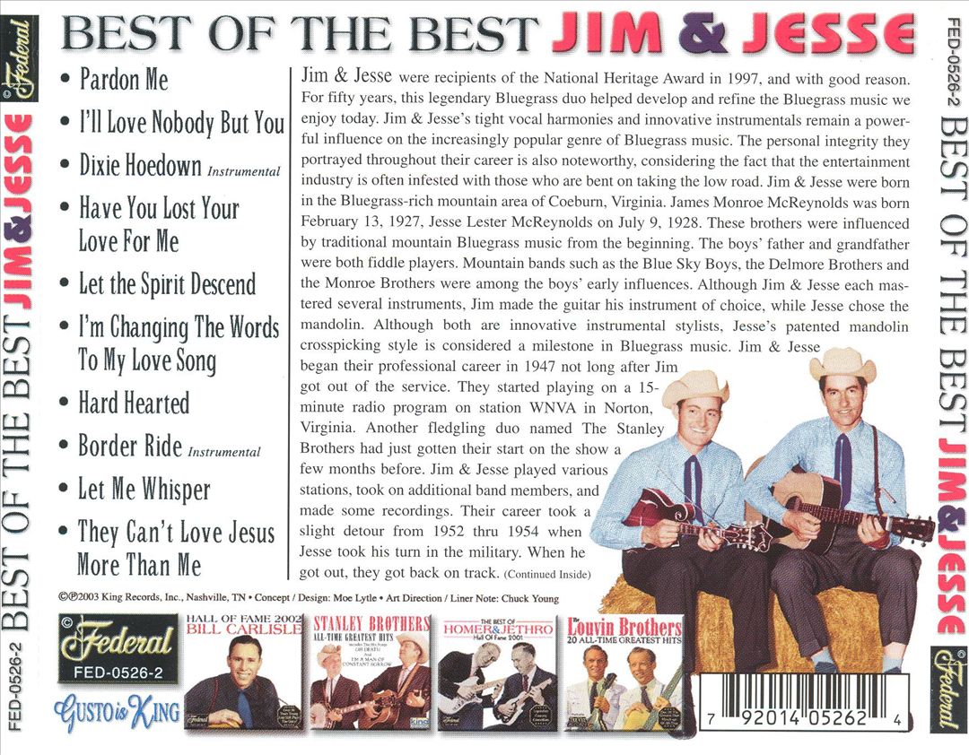 Best of the Best: Legendary Bluegrass Duets cover art