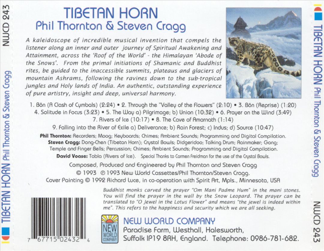Tibetan Horn cover art