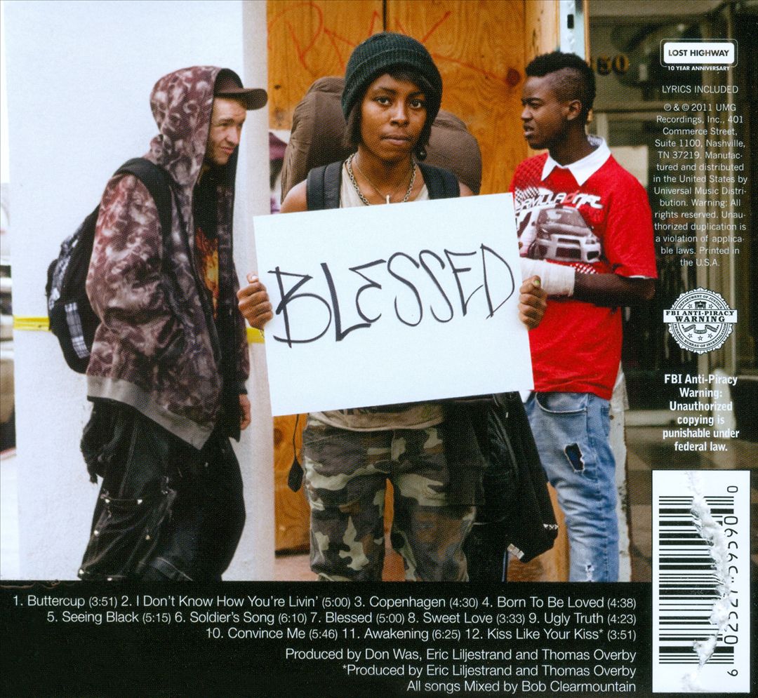 Blessed cover art