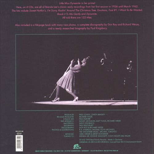 Little Miss Dynamite [Bear Family] cover art