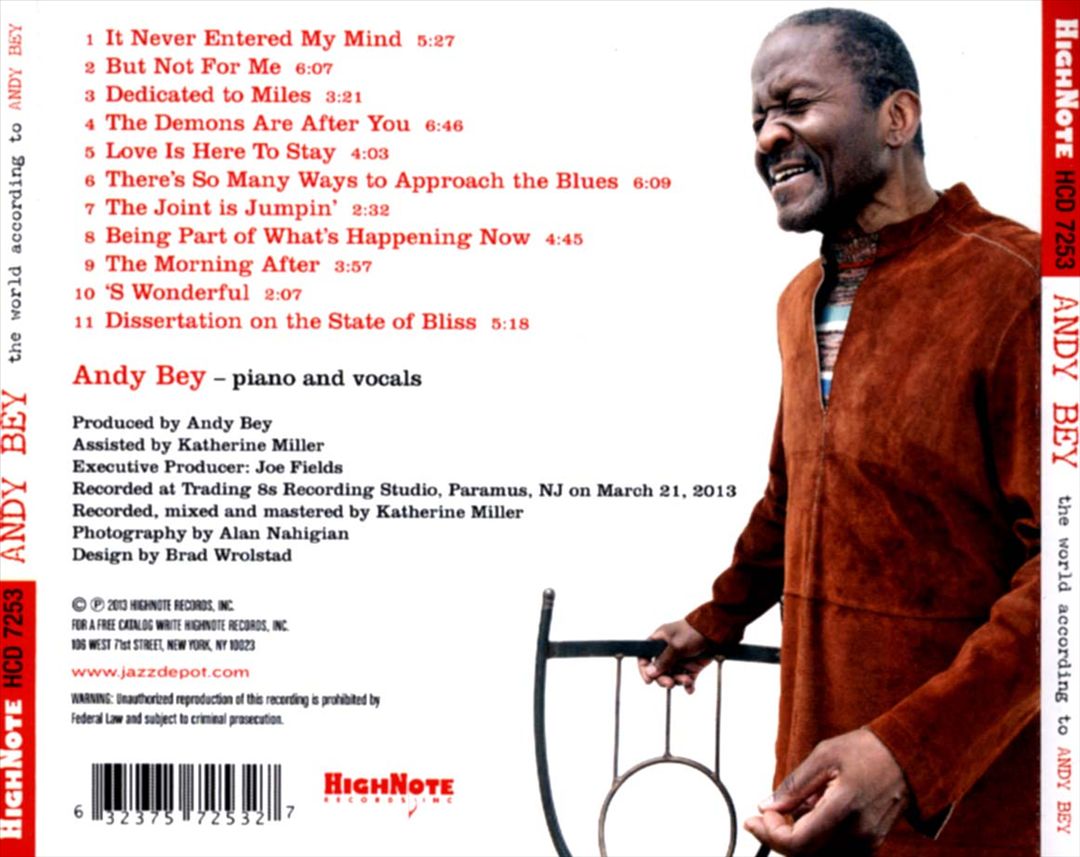 World According to Andy Bey cover art