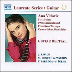 Ana Vidovic Guitar Recital cover art