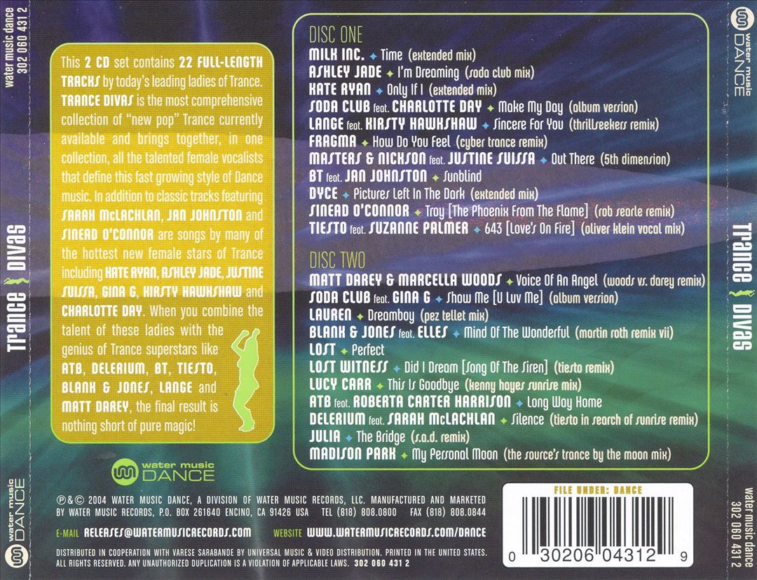 Trance Divas cover art