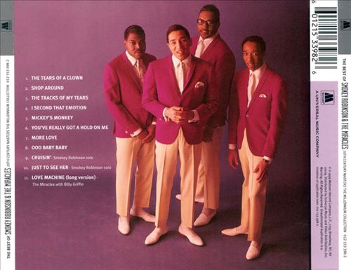 20th Century Masters - The Millennium Collection: The Best of Smokey Robinson & The Mir cover art