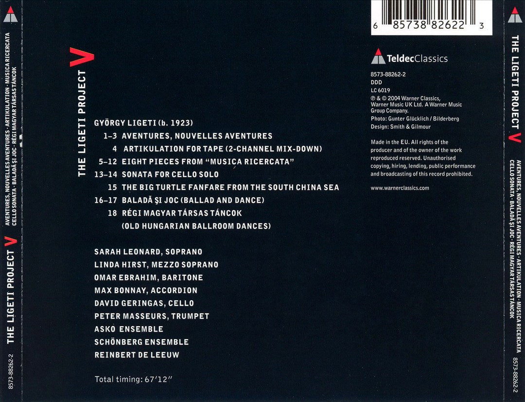 Ligeti Project, Vol. 5 cover art