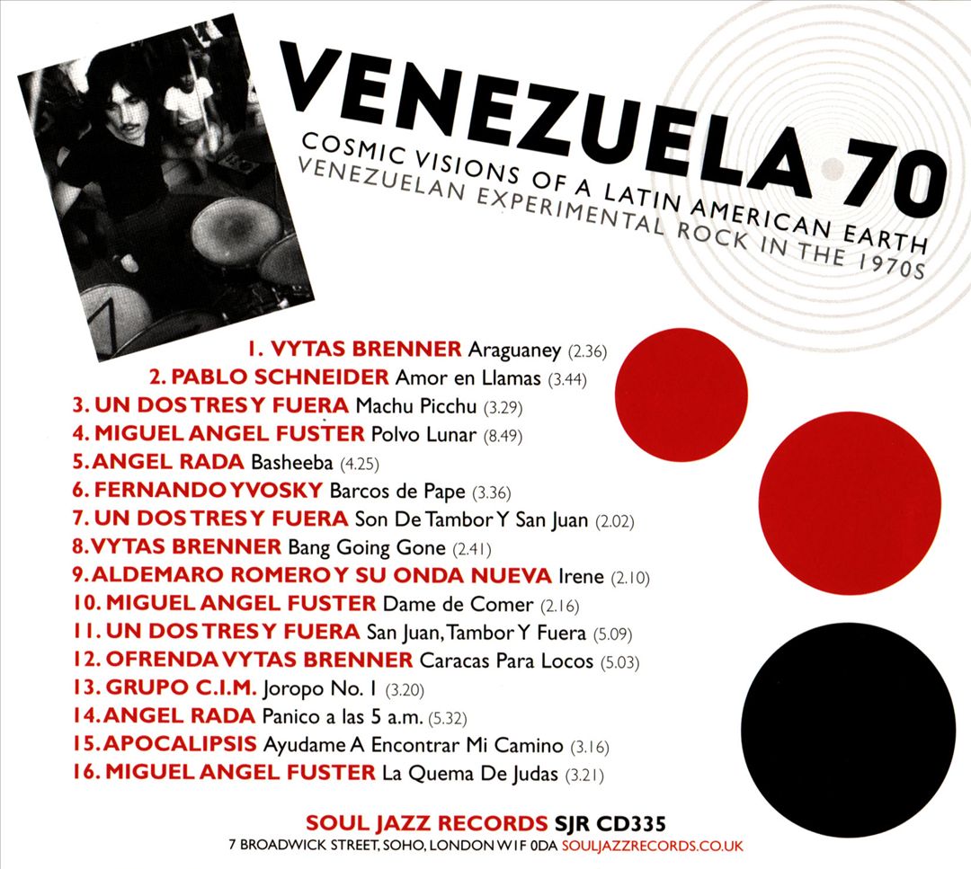Venezuela 70: Cosmic Visions of a Latin American Earth: Venezuelan Experimental Rock in the 1970s cover art