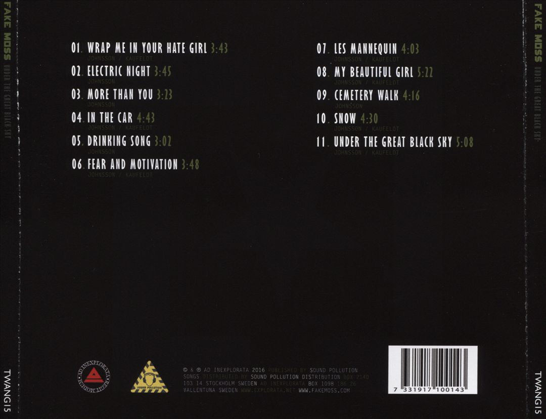 Under the Great Black Sky cover art