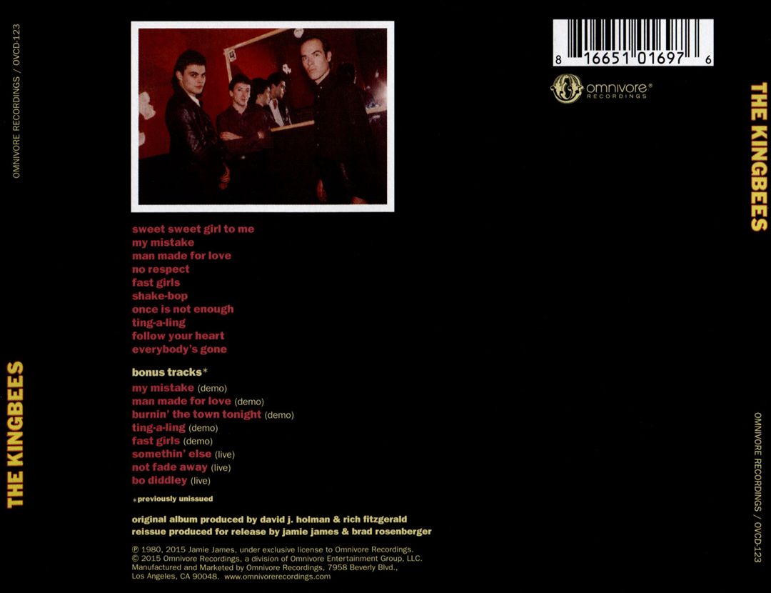 The Kingbees [Bonus Tracks] cover art