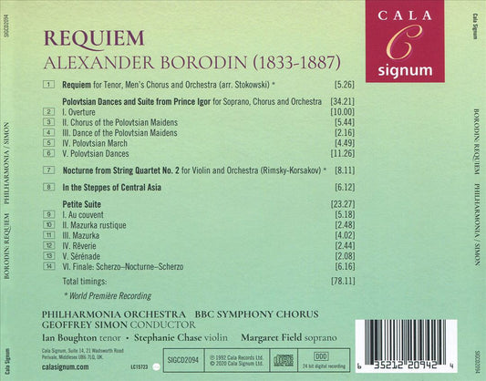 Borodin: Prince Igor Suite and Other Orchestral Works cover art