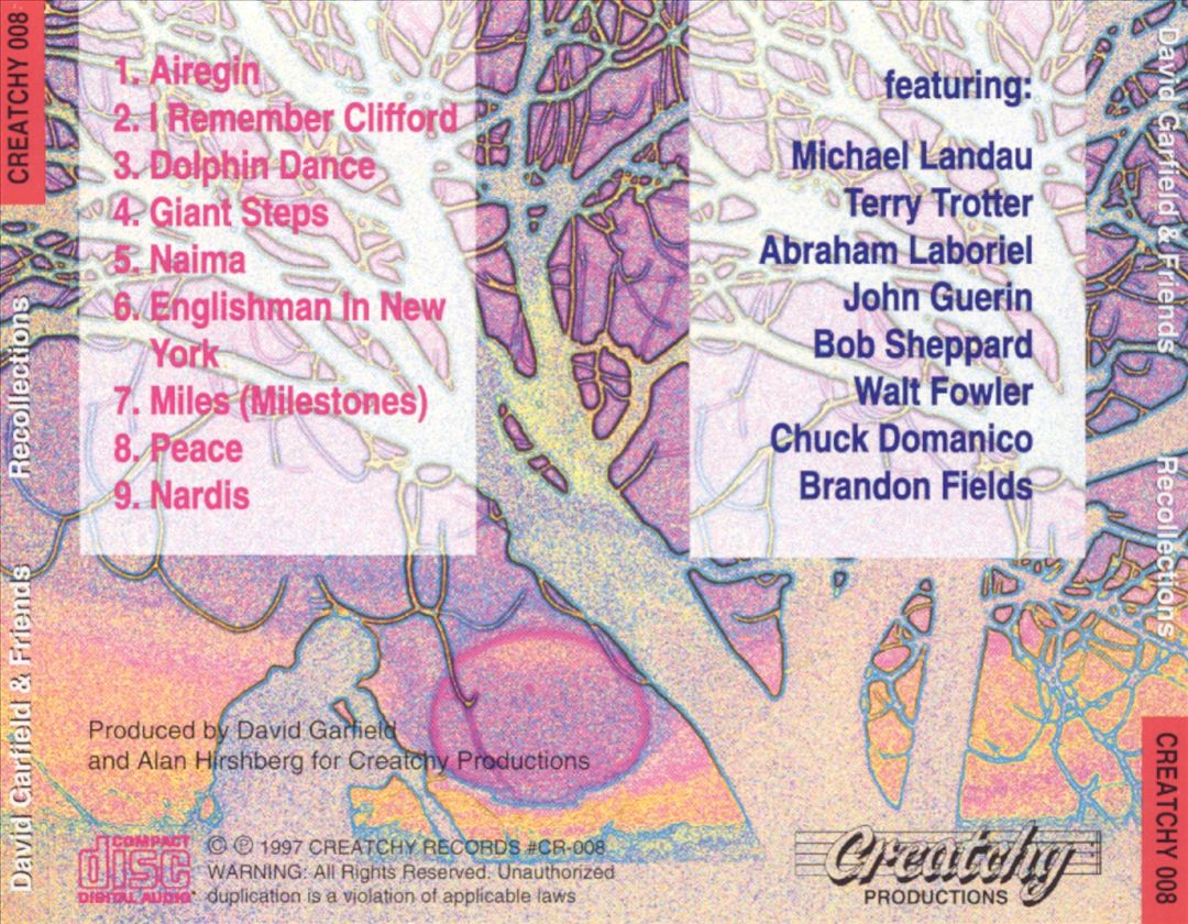 Recollections cover art