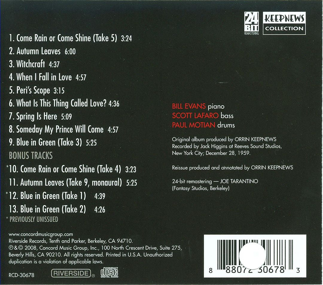 Portrait in Jazz [Riverside Bonus Tracks] cover art