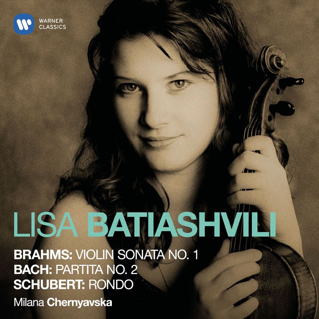 Brahms: Violin Sonata No. 1; Bach: Partita No. 2; Schubert: Rondo cover art