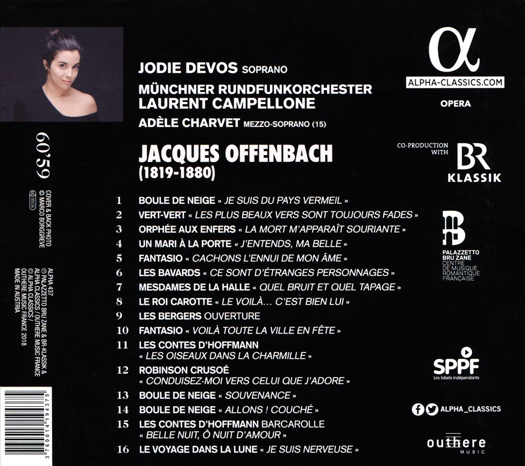 Offenbach Colorature cover art