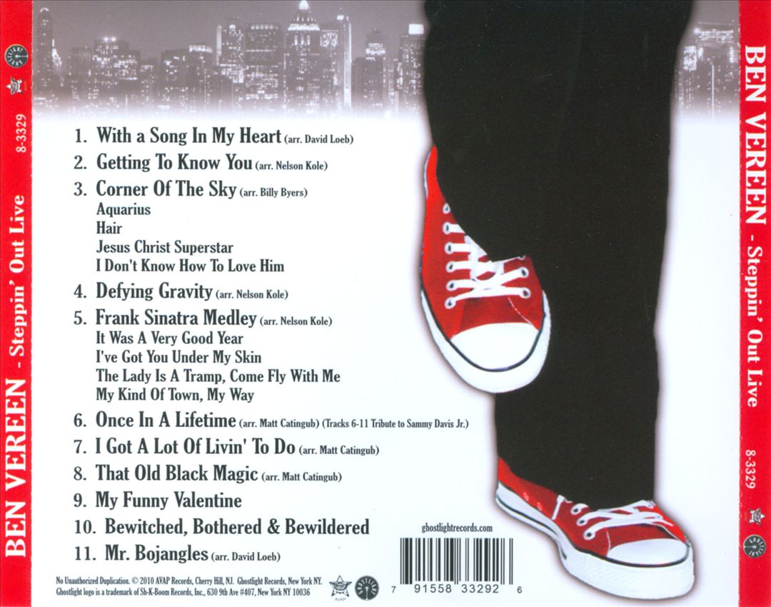 Steppin' Out Live cover art