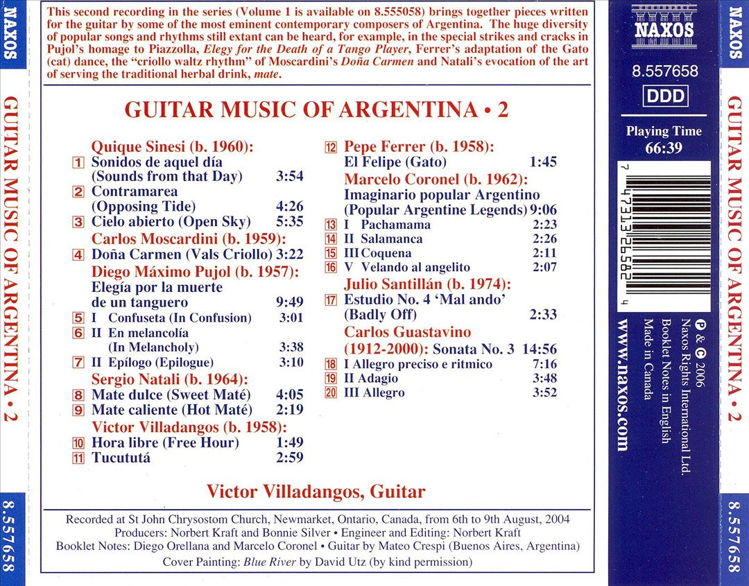 Guitar Music of Argentina cover art