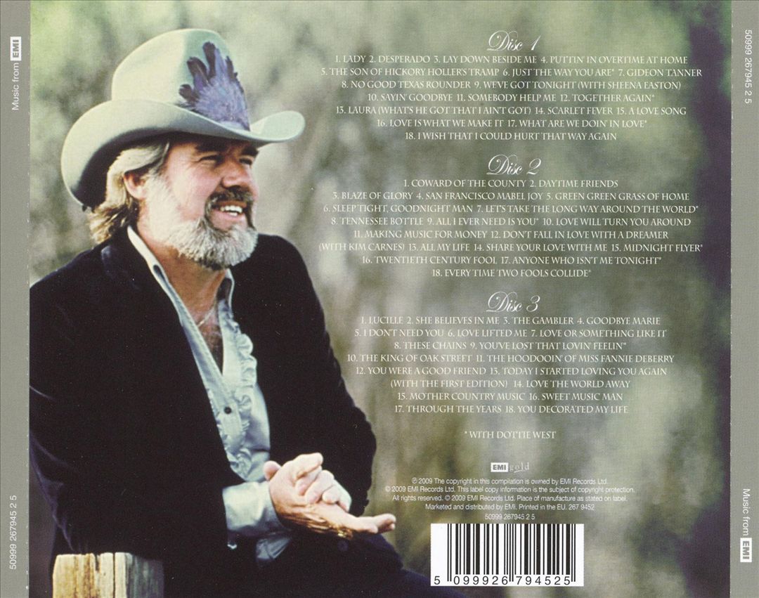 Best of Kenny Rogers [EMI 2009] cover art