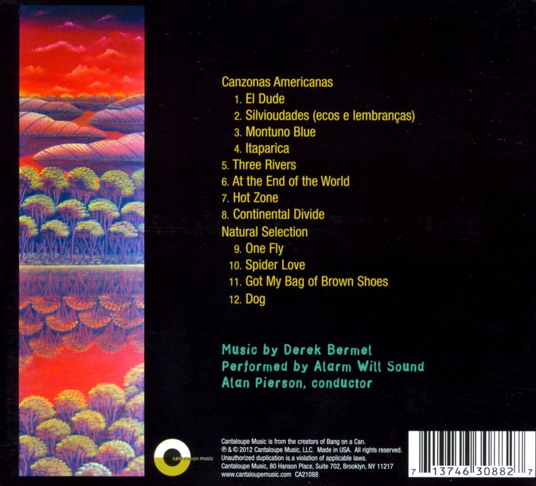 Derek Bermel: Canzonas Americanas cover art