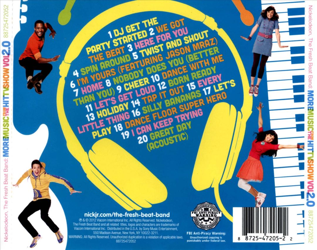 Fresh Beat Band: More Music from the Hit TV Show, Vol. 2.0 cover art