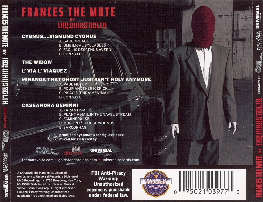 Frances the Mute cover art