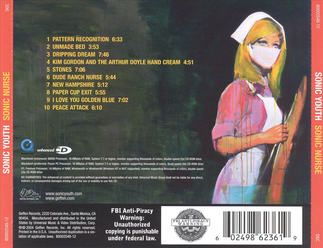 Sonic Nurse cover art