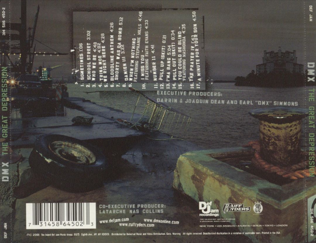 Great Depression cover art