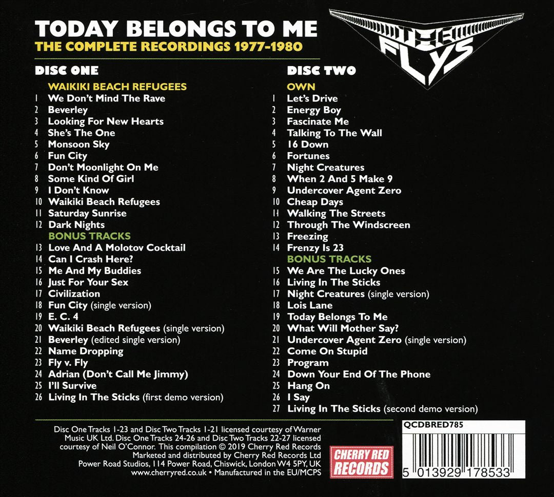 Today Belongs to Me: The Complete Recordings 1977-1980 cover art
