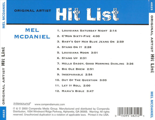 Original Artist Hit List cover art