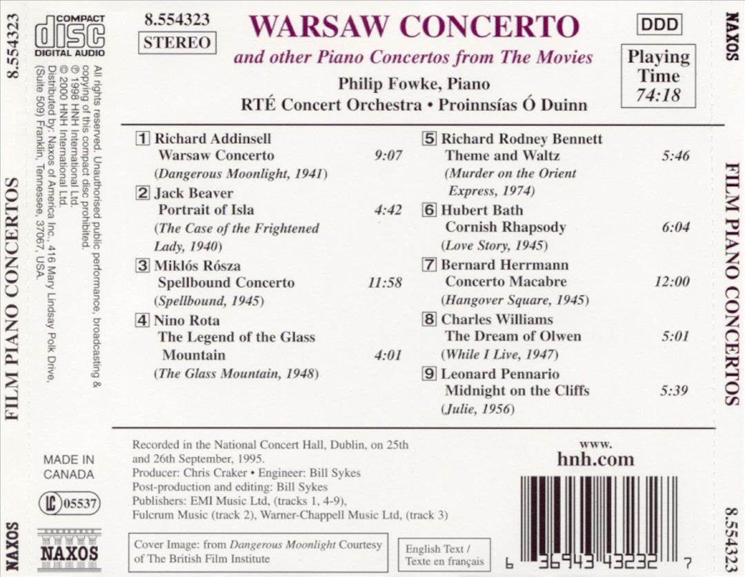 Warsaw Concerto cover art