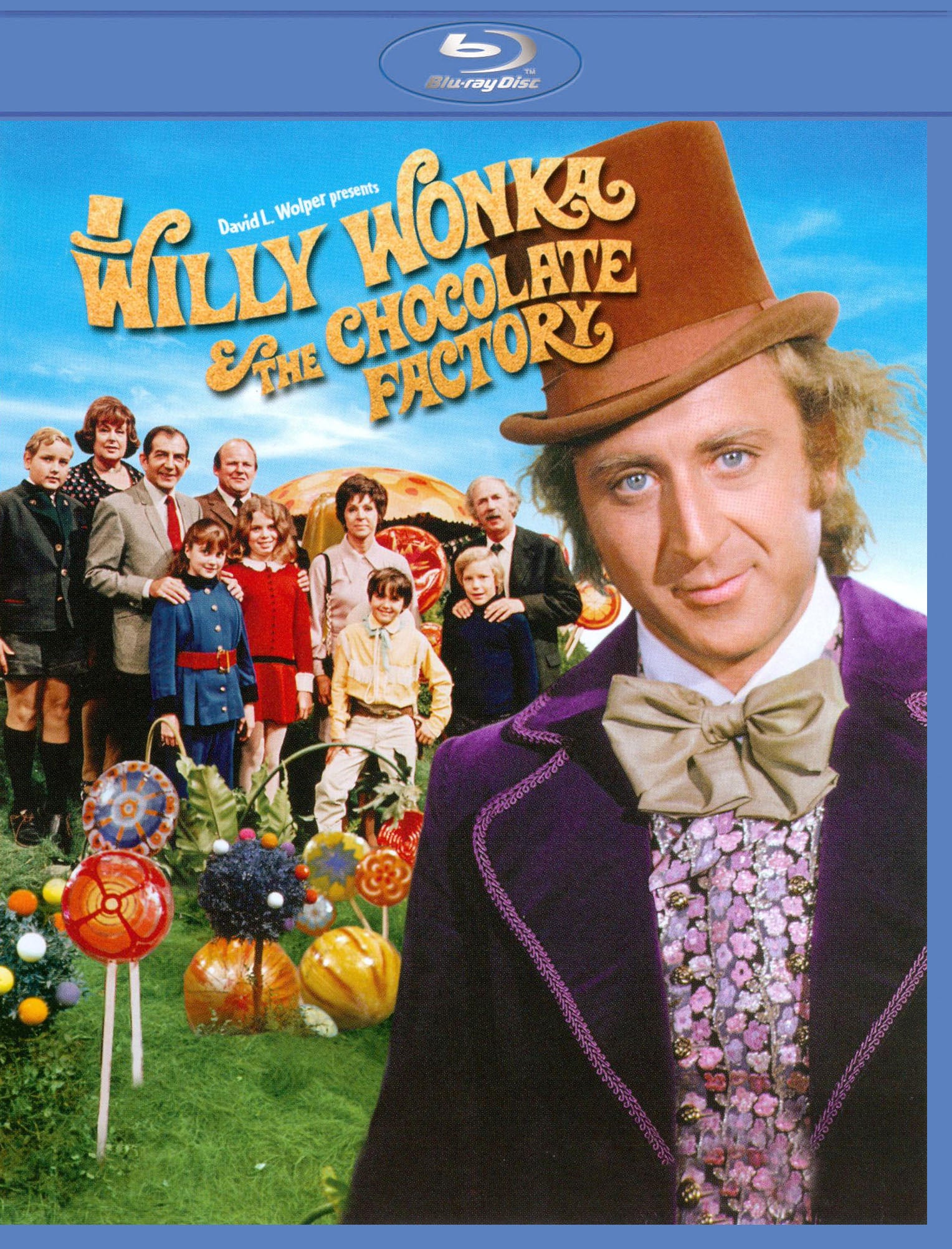 Willy Wonka & the Chocolate Factory [Blu-ray] cover art
