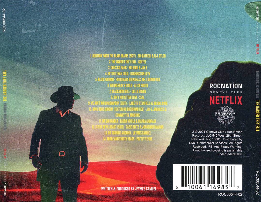 Harder They Fall [Original Motion Picture Soundtrack] cover art