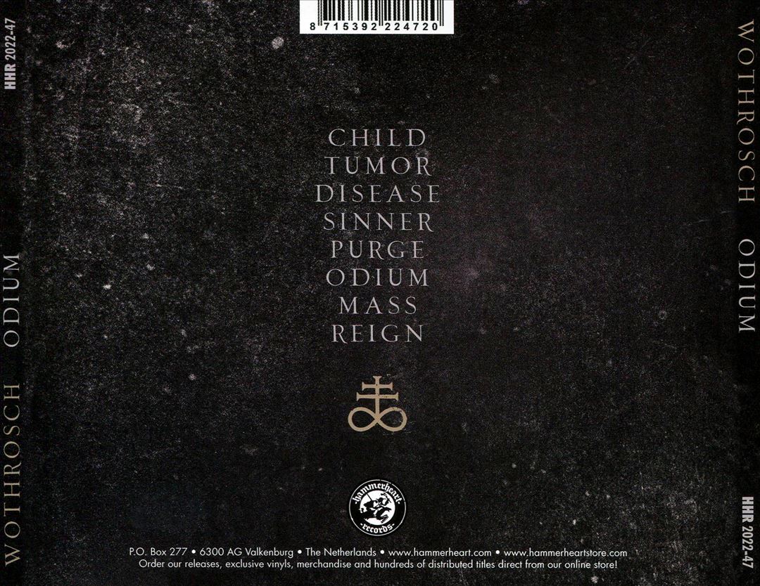 Odium cover art