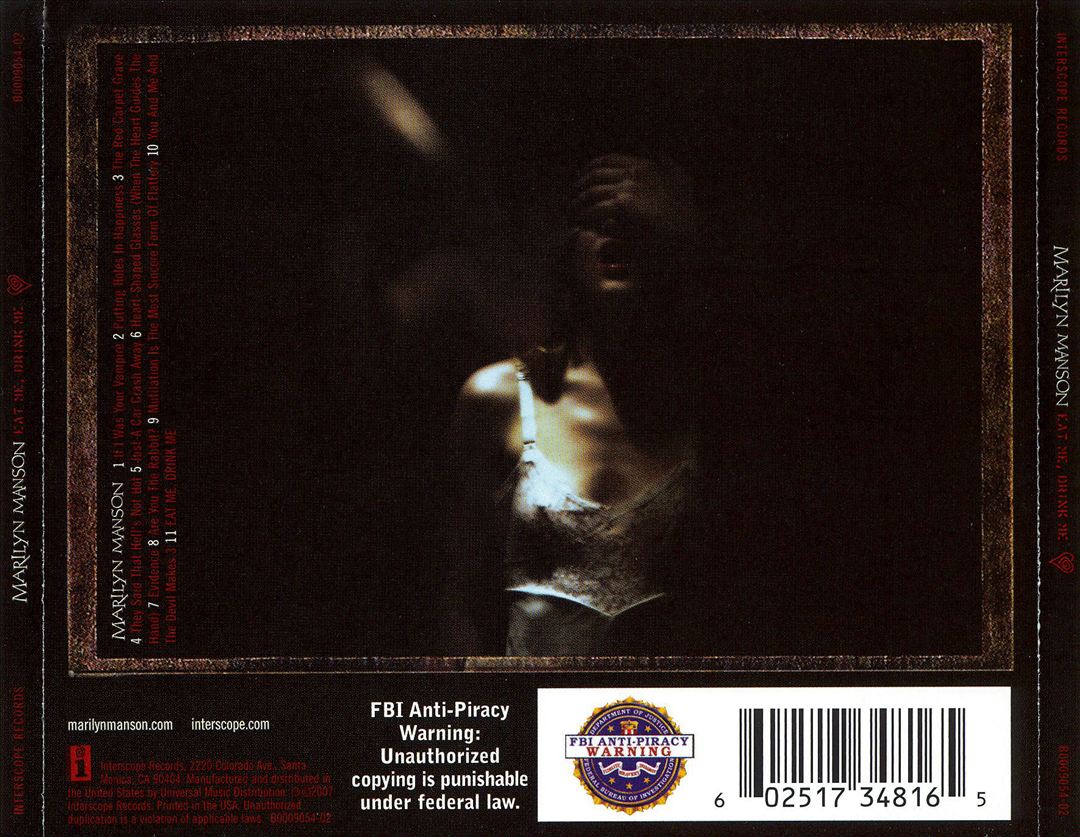 Eat Me, Drink Me cover art