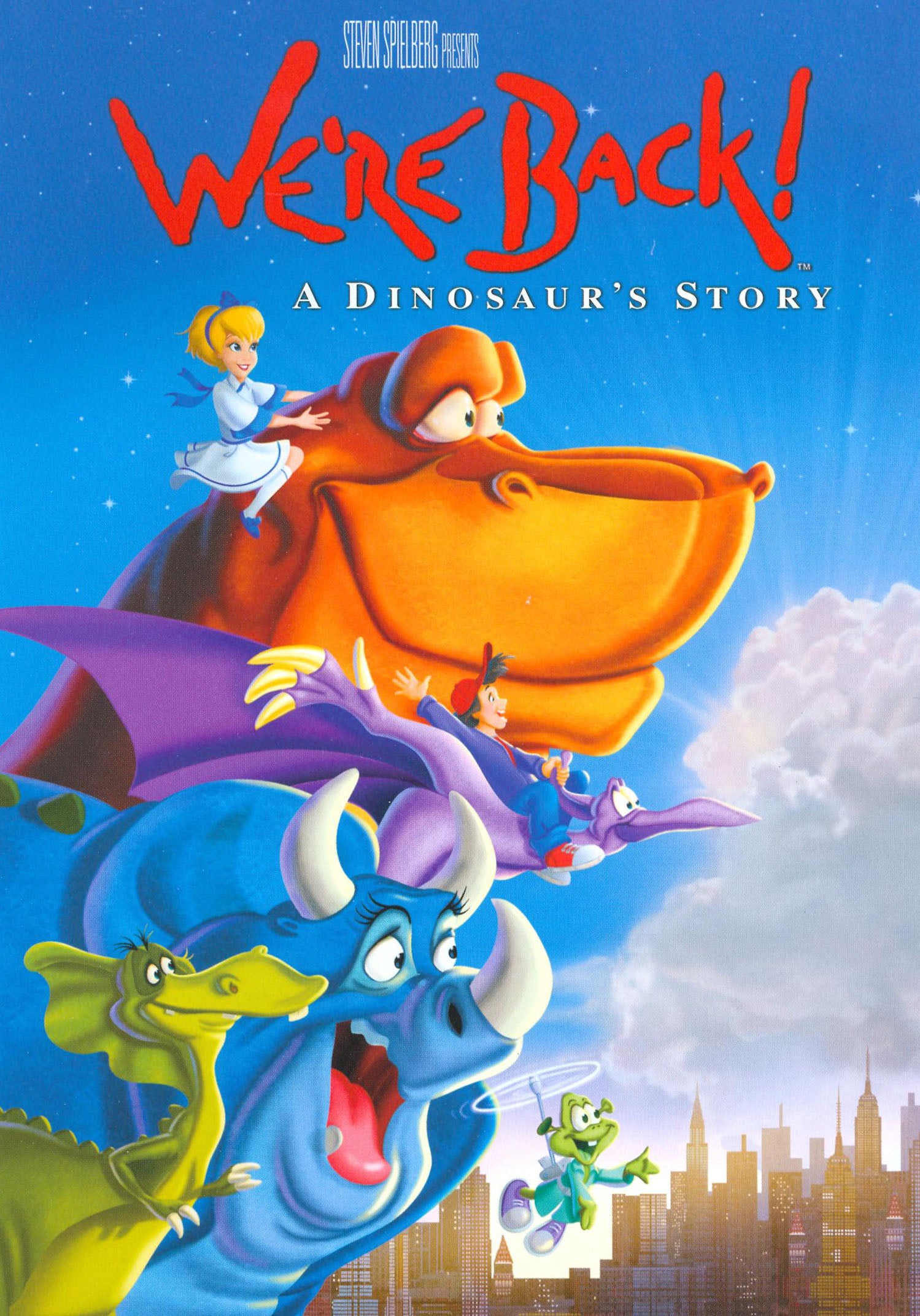 We're Back!: A Dinosaur's Story cover art