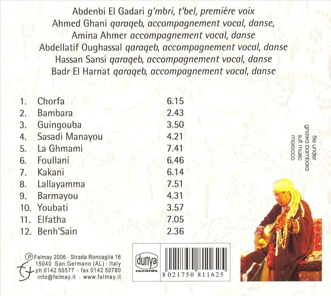 Gnawa Bambara cover art