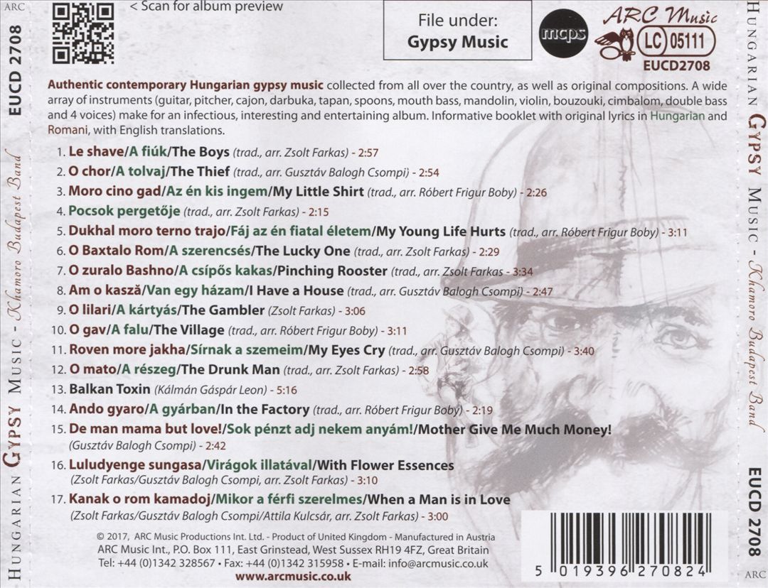 Hungarian Gypsy Music cover art