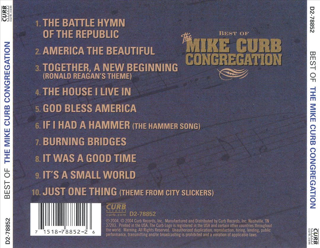 Best of the Mike Curb Congregation cover art