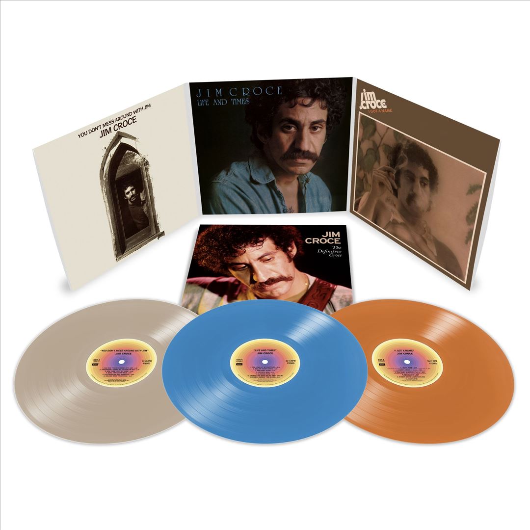 Definitive Croce [Bone/Sky Blue/Tangerine 3 LP] cover art