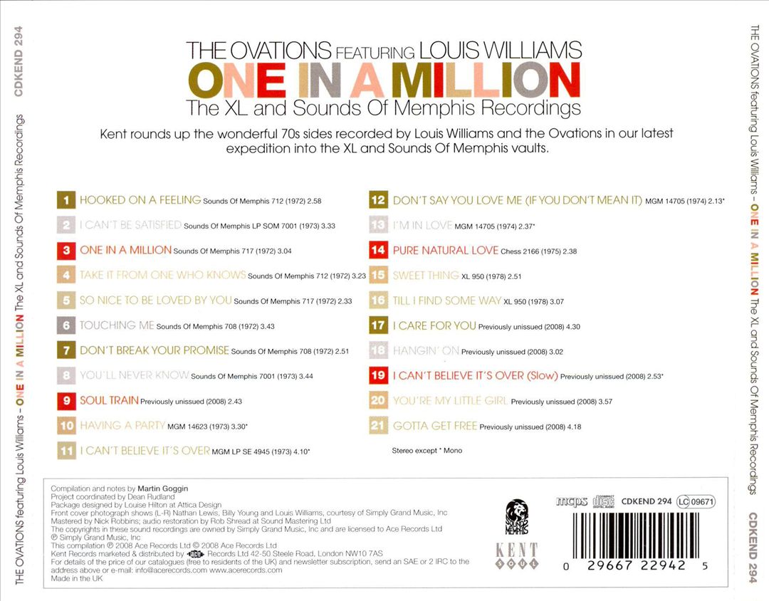 One in a Million cover art