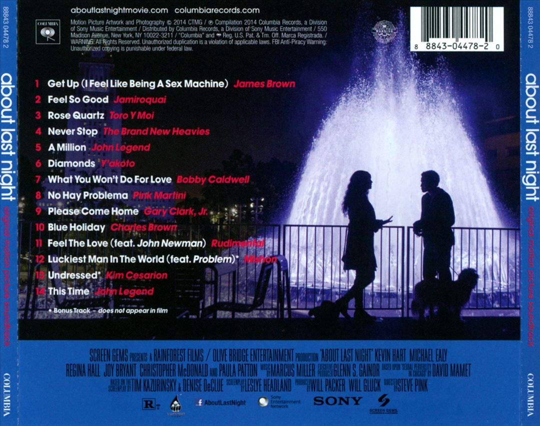 About Last Night cover art