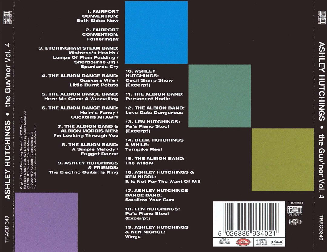 Guv'nor, Vol. 4 cover art