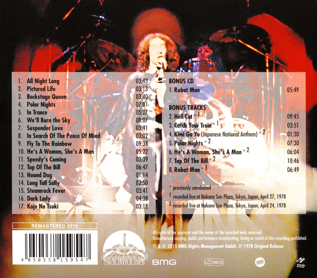 Tokyo Tapes: 50th Band Anniversary cover art