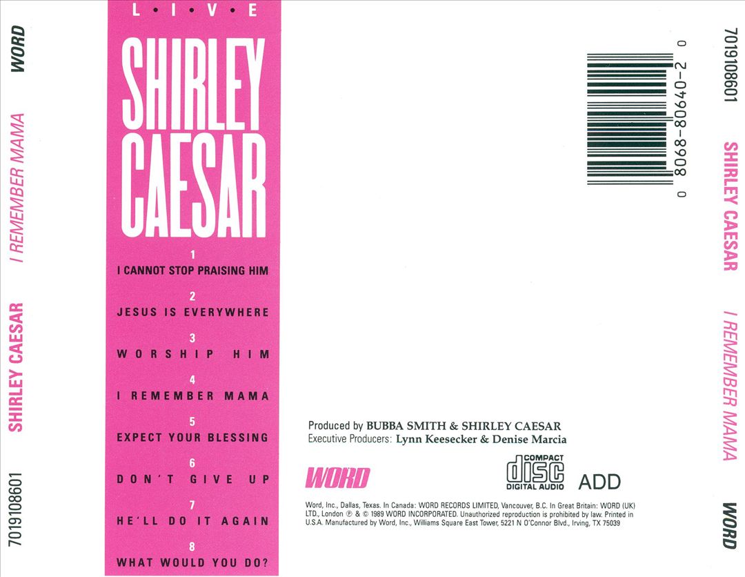 I Remember Mama cover art