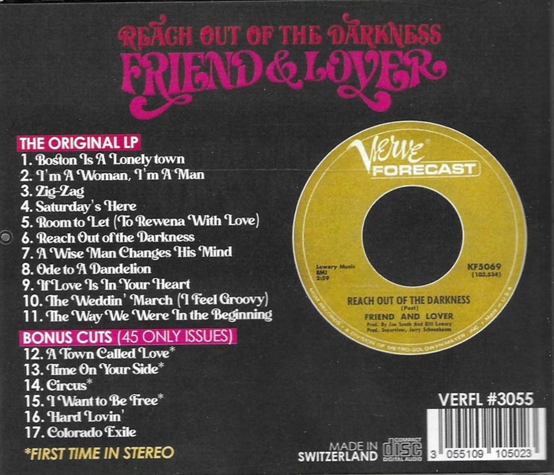 Reach Out of the Darkness cover art