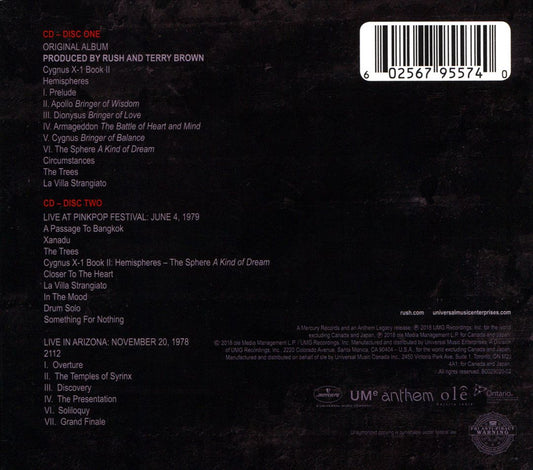 Hemispheres [40th Anniversary Edition] cover art